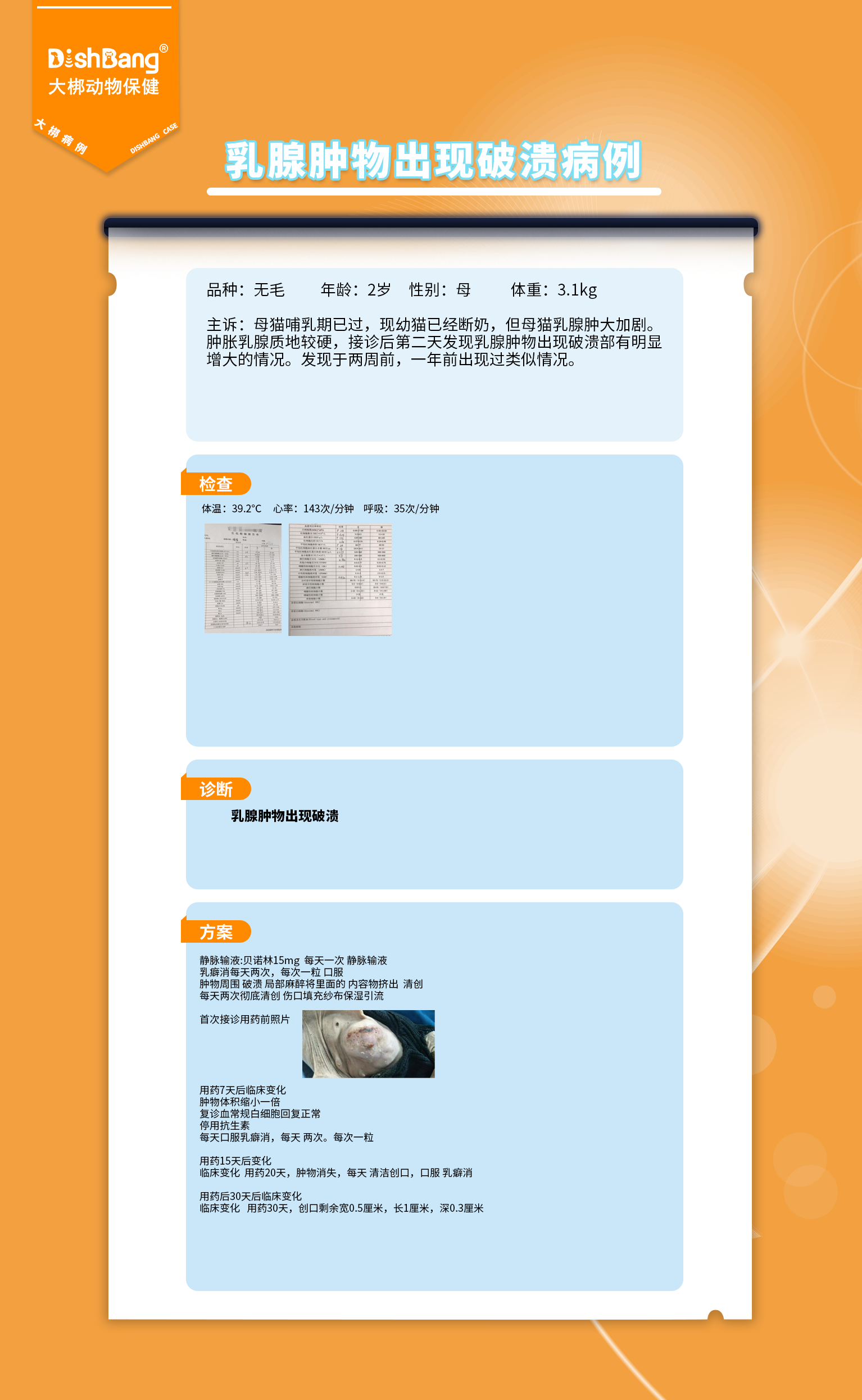 乳腺腫物出現破潰病例.png